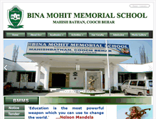Tablet Screenshot of bmmemorialschool.com
